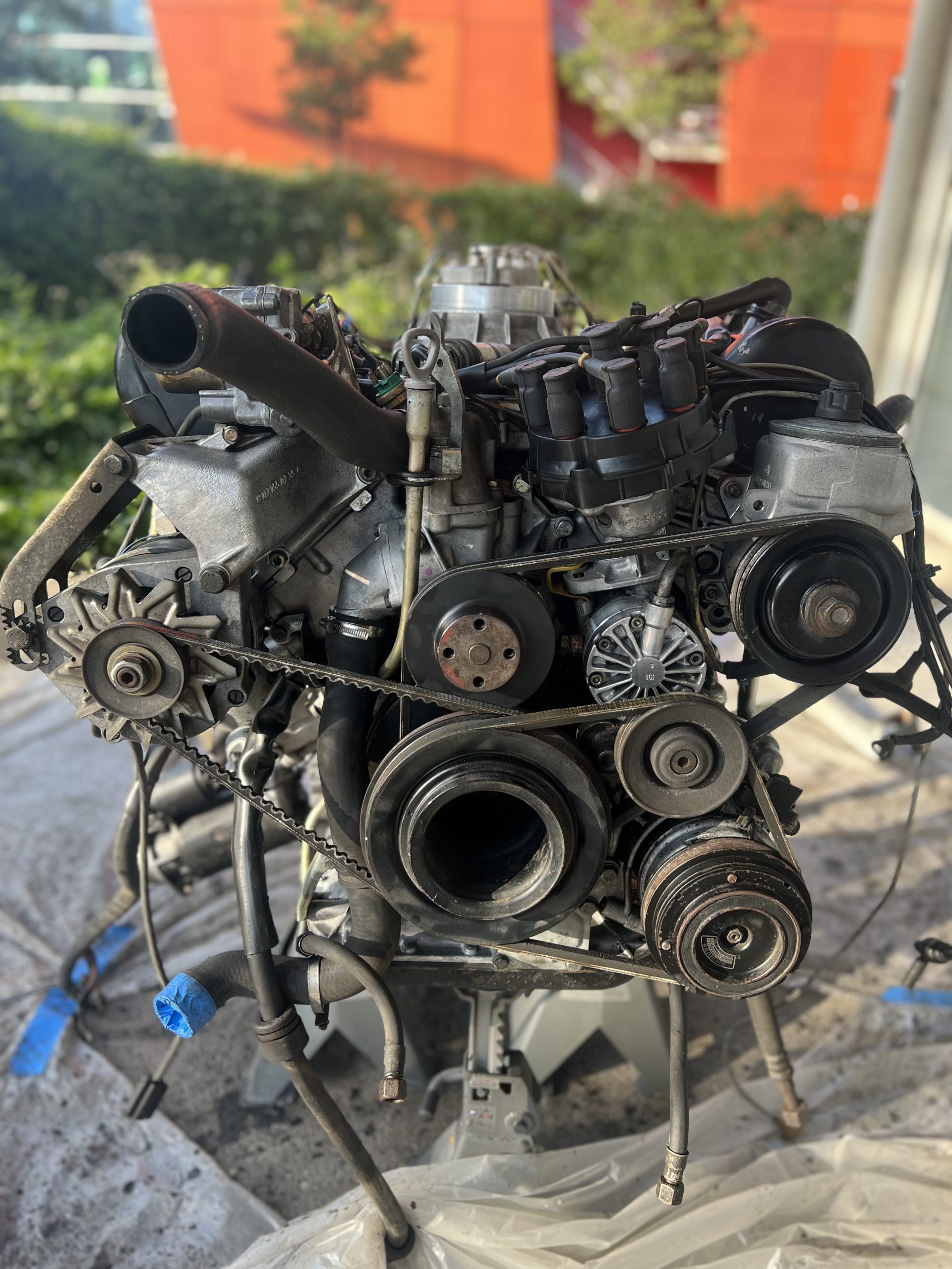 Rénovation moteur v8 mercedes-6